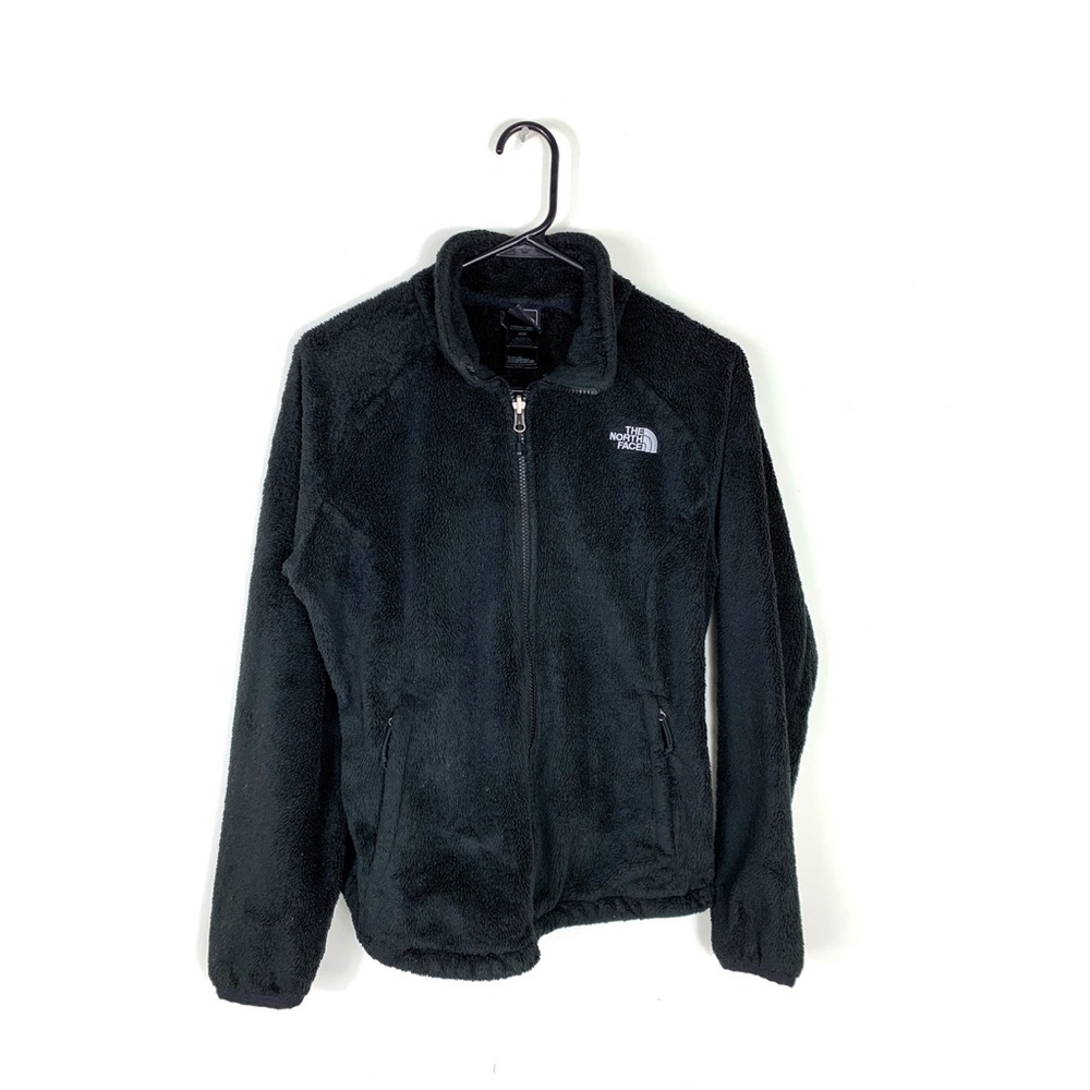 The North Face full zip black fleece size Medium